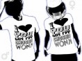 I luv you but I've chosen wOnK t-shirt